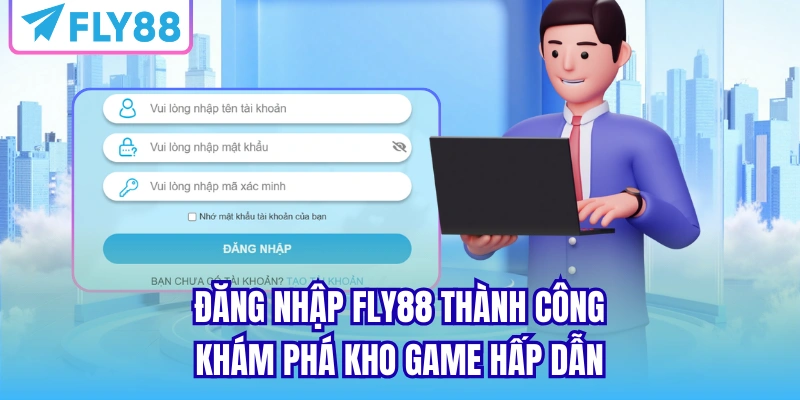 Đăng nhập FLY88 thành công khám phá kho game hấp dẫn